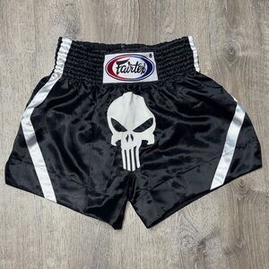 Fairtex Black and White Athletic Men's Shorts